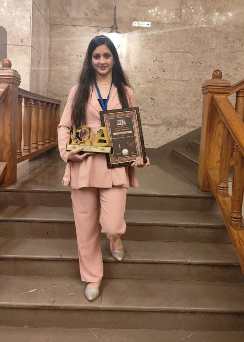 Ragini Neema with awards